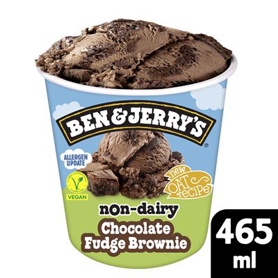 Ben & Jerry’s Non-Dairy Chocolate Fudge Brownie 465ml - 